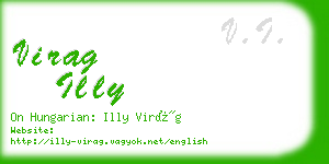 virag illy business card